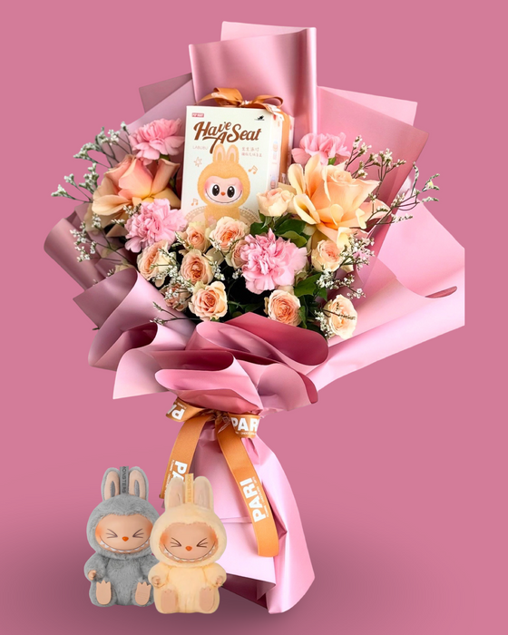 LABUBU Have A Seat Bouquet