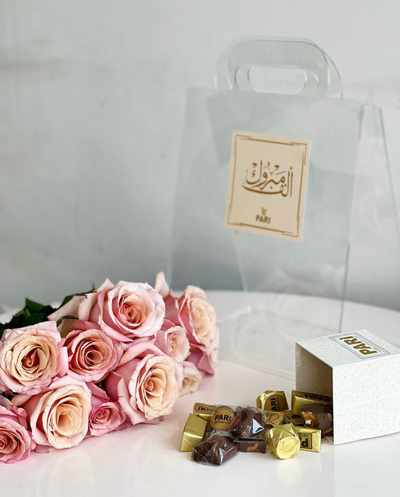 Alf Mabrook Acrylic Bag