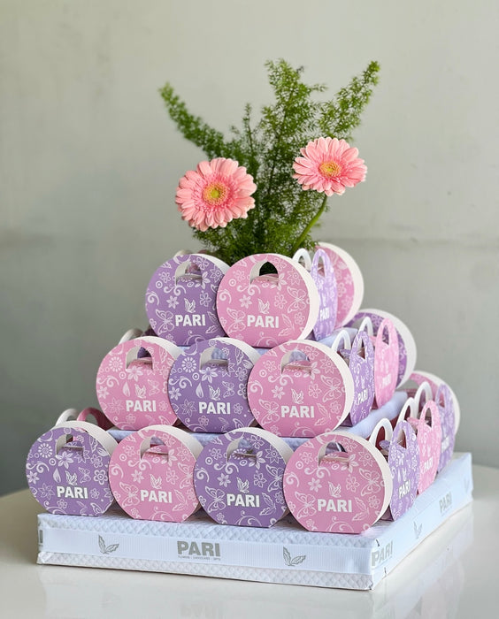 Pink and Purple Giveaway Tower 30 pcs