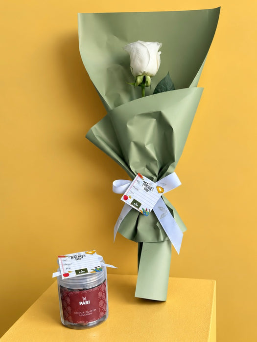 Teachers Rose Chocolate Jar