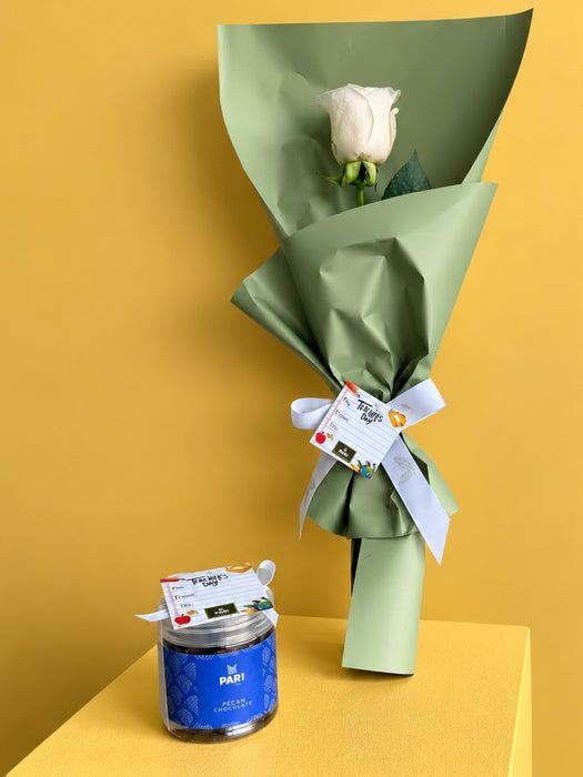 Teachers Rose Chocolate Jar