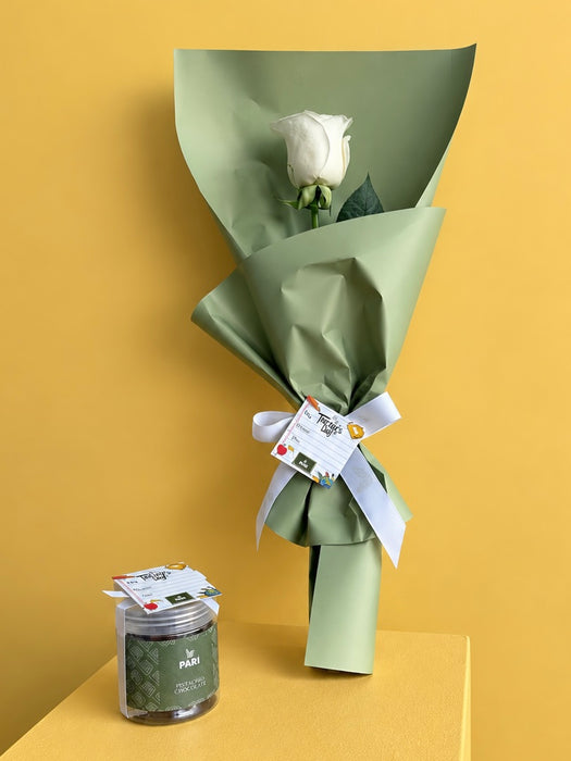 Teachers Rose Chocolate Jar