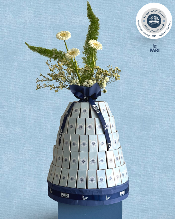 Woman’s Chocolate Tower