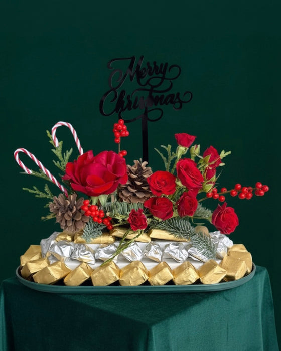 Christmas Chocolate Tray