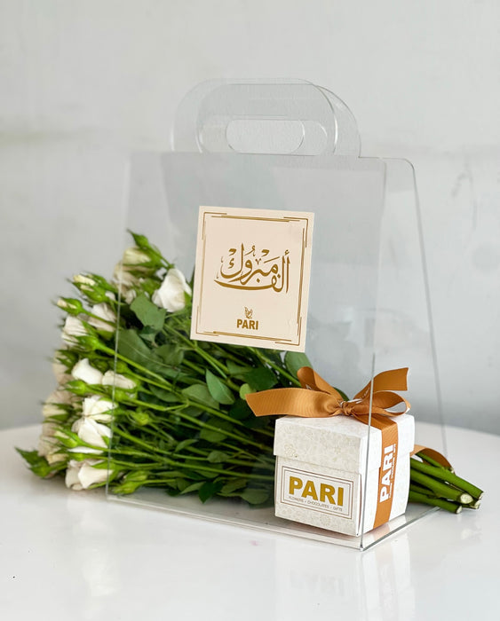 Alf Mabrook Acrylic Bag